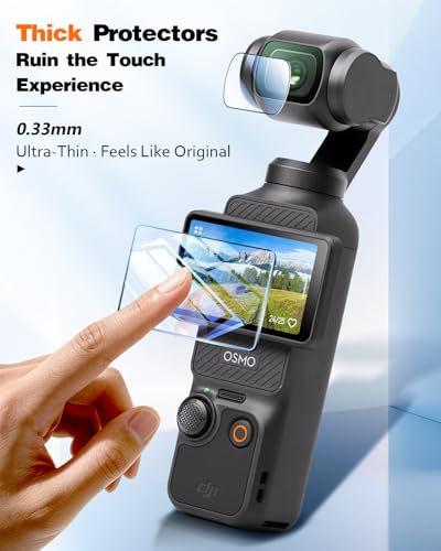 Image of LK 2+2 for DJI Osmo Pocket 4 /3 /Xtra Muse Screen Protector+Lens Protector