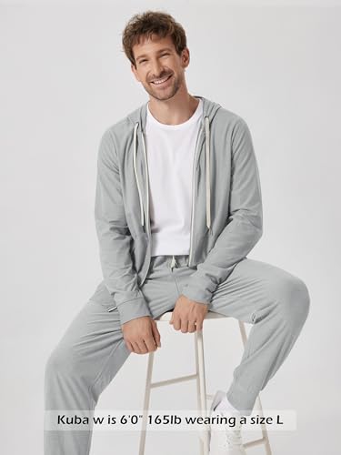 Image of ODODOS Men's Performance Joggers - Ultra Soft odSTRATUM Tech Sweatpants with Adjustable Waist and Secure Pockets