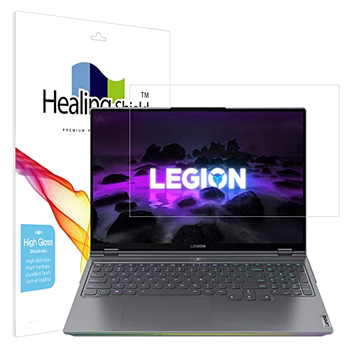 Healingshield �X�L���V�[���t���ی�t�B���� Screen Protector Light Oleophobic High Gloss Film Compatible with Lenovo LEGION 7 16