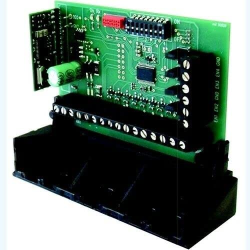 Dieffematic MRRE-4-USB Ricevitore Radio 4 Uscite Multiprotocollo per Controllo Accessi - Frequenza 433 MHz, Connessione USB