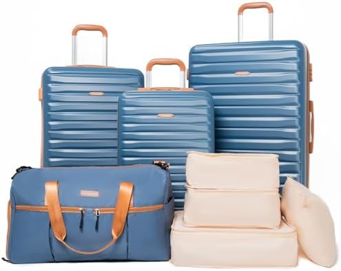 Luggage Sets 3 Piece Hardshell Carry on Suitcases for Men and Wom...