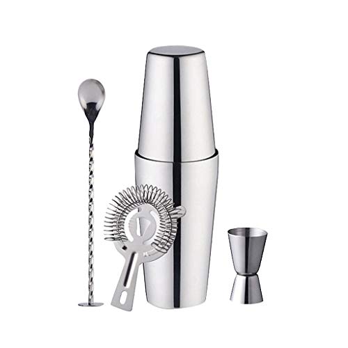 Set de Bartender Profesional con Coctelera Boston 5 Piezas miniatura 1