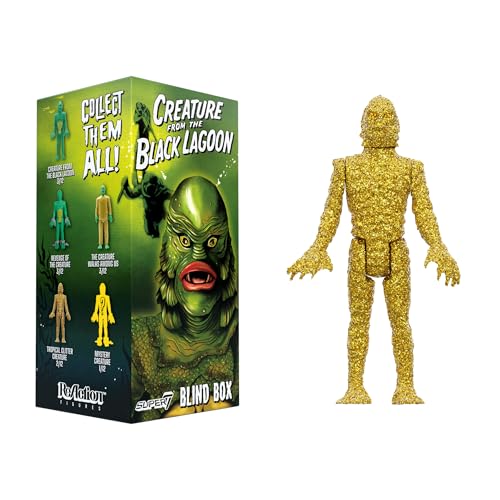 Image of Super7 Creature from the Black Lagoon Blind Box Flat - (12 Pack) 3.75 inch Universal Monsters Action Figures - Classic Horror Movie Collectibles and Retro Toys