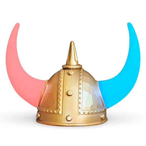 Warrior Viking Helmet with LED Light Up Horns