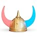 FlashingBlinkyLights Warrior Viking Helmet with Light Up Horns