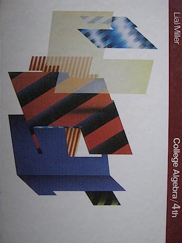College Algebra 0673180247 Book Cover