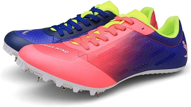 Men Women Track and Field Shoes Spikes Running Racing Trainers Fashion Sprinting Training Athletic Sneakers Boys Girls