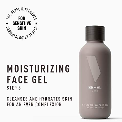 Bevel Skin Care Set For Men - Includes Face Wash With Tea Tree Oil, Glycolic Acid Exfoliating Pads, And Lightweight Face Moisturizer, Helps Treat Blemishes, Bumps And Discoloration #TOP6
