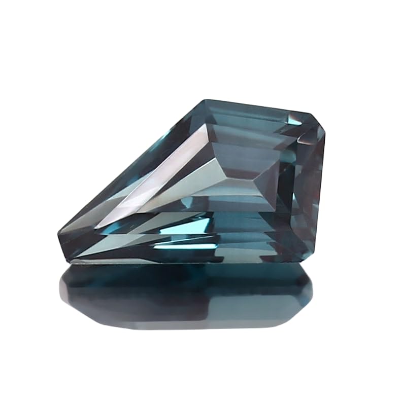 Tourmaline indicolite naturelle 17x11mm pour la création de bagues et bijoux