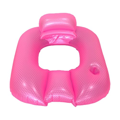Chaise longue gonflable piscine pour adulte avec dossier confortable
