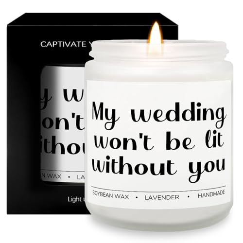 Regalos Para Mujer Velas Aromáticas Regalo Amigas Hermana Dama De Honor Vela Decorativas Lavanda Personalizados Boda Testigo Cera De Soja Aromaterapia Scented Candles