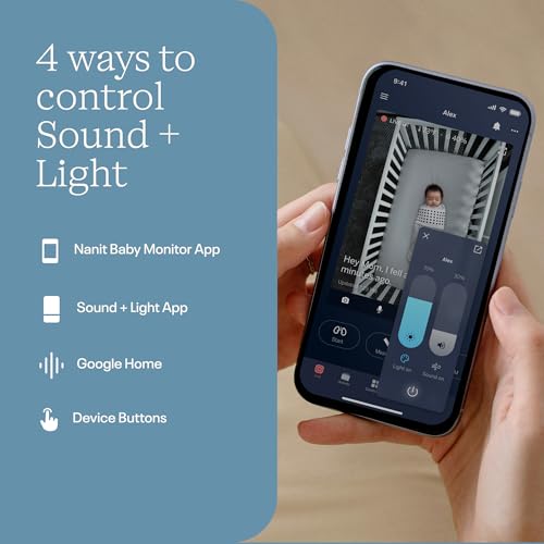 Nanit Smart Baby Monitor with Floor Stand — 1080p HD Wi-Fi Camera, Sleep Tracking & AI Insights — view 9