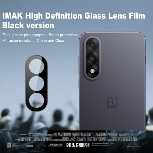Image of 4youquality Back Camera Lens Protector Compatible with OnePlus Nord 5 (1 Pack) | 9H Tempered Glass Camera Guard | Military-Grade Anti Scratch Protection | Ultra Clear HD Lens Film | Bubble-Free Easy Installation | Case Friendly