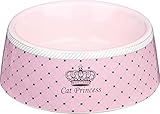 Rosa Trixie 24780 Cat Princess Keramiknapf, 0,18 l/ø 12 cm, rosa