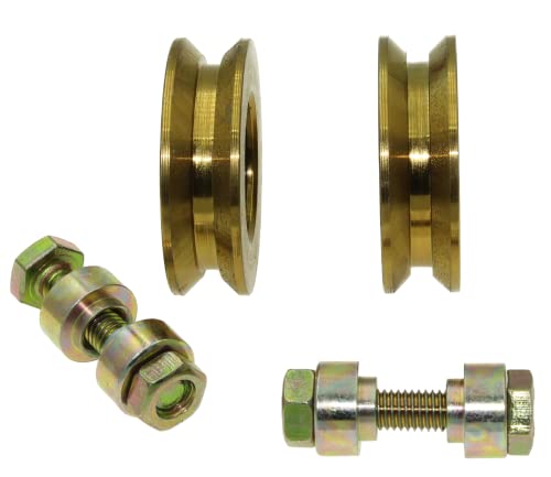 Lasana Smart Machines V38-8, Steel V Groove Roller, 38 mm de diámetro y 8 mm de eje Cover