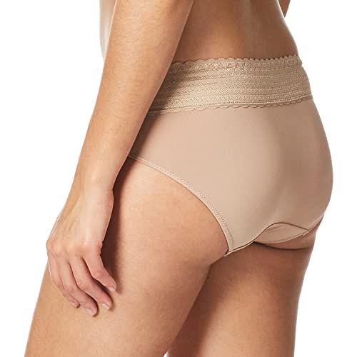 Image of Warner's womens No Pinching No Problems Dig-free Comfort Waist With Lace Microfiber Hipster 5609j