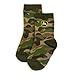 John Deere Construction Truck Tractor Infant Baby Boys 7 Pack Crew Socks Green Black Gray Blue Camo 12-24 Months