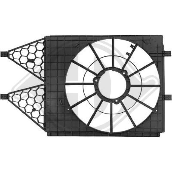 DIEDERICHS Ventilador de motor DCL1296 Ibiza IV Schrägheck (6J5, 6P1)