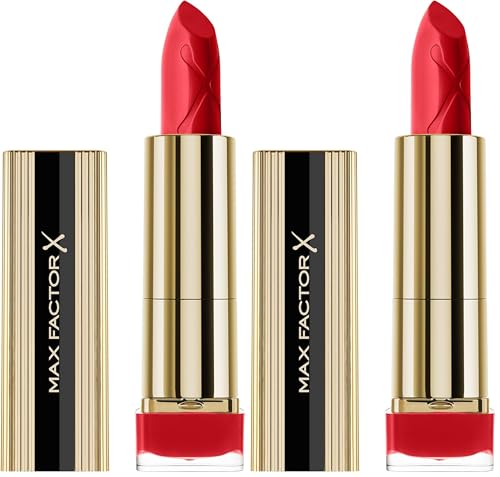 Image of Max Factor Colour Elixir Lipstick with Vitamin E Shade Ruby Tuesday 075 (Packaging May Vary) (Pack of 2)