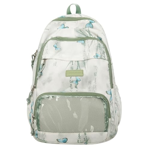 Elegante mochila de viaje para estudiantes con acabados de alta costura