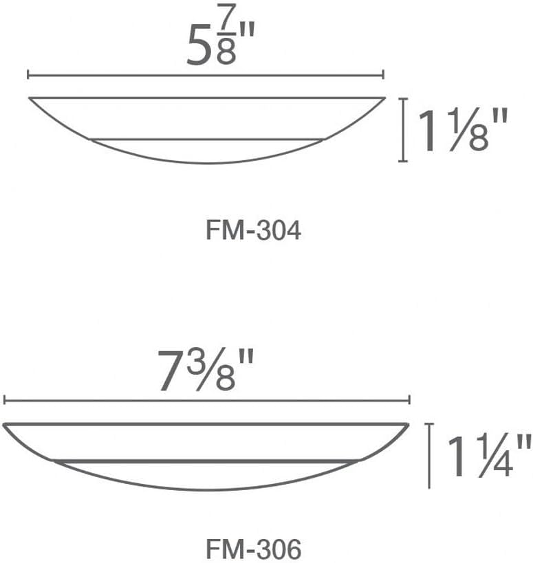 WAC Lighting Disc 4in LED Round Flush Mount with Recessed Retrofit Kit 3000K CCT 12W 725 Lumens in White (Pack of 10)