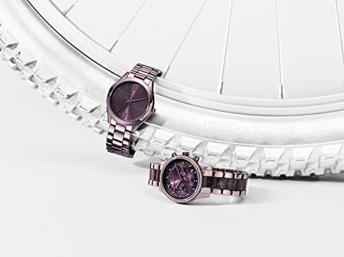 Buy Michael Kors Analog Purple Dial 