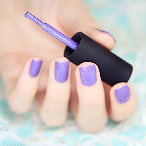 Image of ILNP Charmingly Purple - Bright Purple Holographic Nail Polish