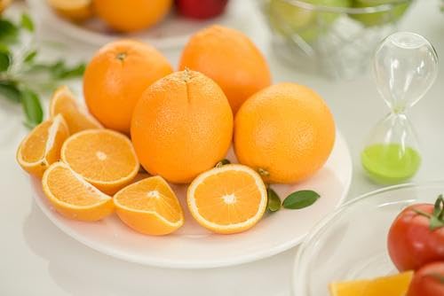 Orange fruits fresh hand picked from orchard naturally grown farm produce (10 lb) - RawJoy