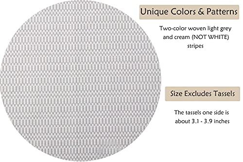 Idee-Home Boho Rug Kitchen Runner Rug, Boho Bathroom Rug Washable, Boho Kitchen Rug Bath Mat, Woven Small Cotton Bohemian Cotton Farmhouse Geometric Throw Rug 2'X3' #TOP3