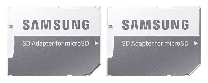 Techmount New Launch Sam-Sung Micro SDHC Micro SDXC to SD Memory Card Adapter Card Reader Converter High-Speed Micro SD to SD Adapter for Camera Tablet Laptop (Memory Card NOT Included) (Pack 2) Techmount New Launch Sam-Sung Micro SDHC Micro SDXC to SD Memory Card Adapter Card Reader Converter High-Speed Micro SD to SD Adapter for Camera Tablet Laptop (Memory Card NOT Included) (Pack 2)