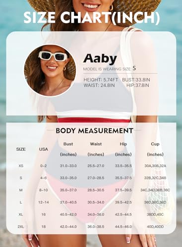 Image of Herseas Women 2 Piece High Waisted Bikini Sets Color Block Popular Swimsuits 2026 Summer Beach Swim Best Bathing Suits