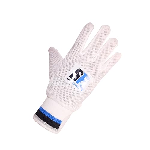 Image of College Cricket Wicket Keeping Gloves Includes mash net Inner Gloves Recommended for Tennis Ball Cricket for Boys Under 10 to 15 Years Boys