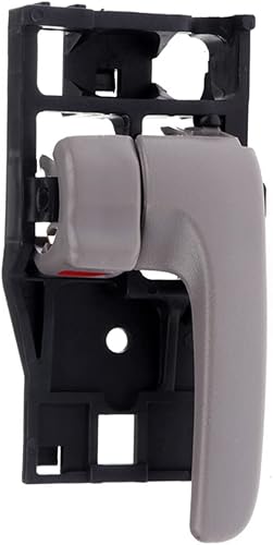 SCITOO Manija de puerta delantera trasera interior del pasajero lado derecho gris 692050C030B0 compatible con 2001-2007 para Toyota para Sequoia, 1