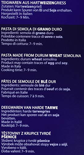 mamma lucia Pasta Cannelloni, 8er Pack (8 x 250 g)