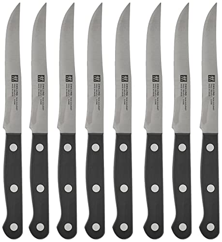 Zwilling J.a. Henckels Twin Gourmet 9-Piece High-Carbon Stainless-Steel Gourmet Steak Knives With Block #TOP1