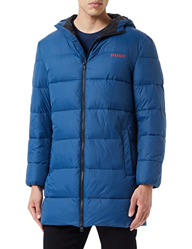 HUGO Mati2241 Coat, Dark Blue403, L para Hombre
