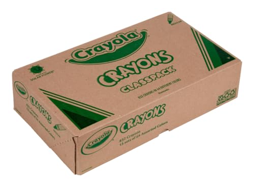 Image of Crayola Crayon Classpack (832 Count), Bulk School Supplies for Classrooms,13 Sets of 64 Crayons, Kids Arts & Crafts Supplies | Teacher Classroom Must Haves, Essential School Supplies for Preschool & Elementary, 13 Sets of 64 Crayons