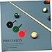 Happyyami 3pcs Billiard Aim Training Pad Pool Aim Trainer Pad Pool Table Trainer Mat Cotton Fabric Tool