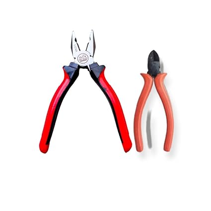 Sky Blue Combination Hand Tool's Multipurpose Professional Home & Office Used Tool's Kit (2 Piece) ATC516