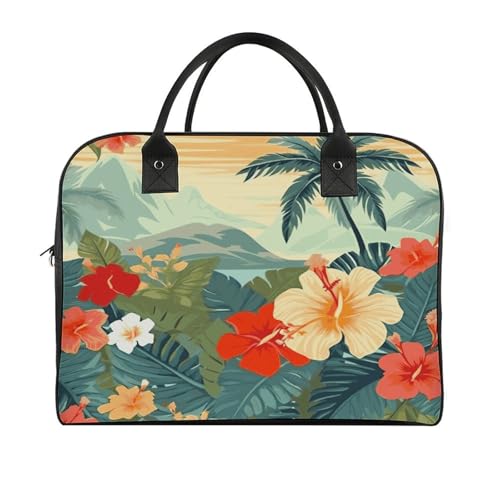 Bolso de portátil estilo hawaiano con correa ajustable miniatura 3