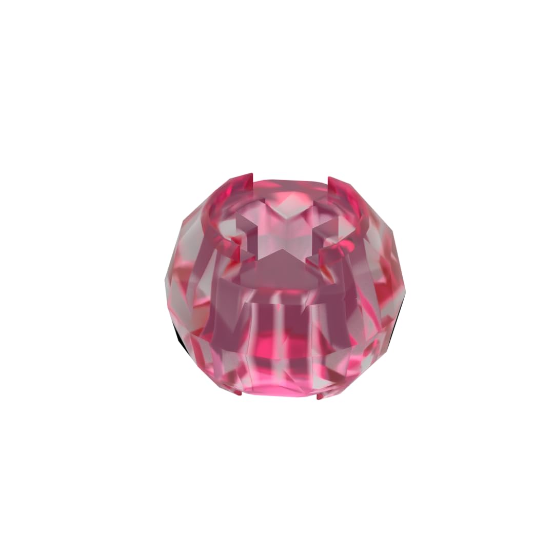 53585 Ball Joint Technic Ball Joint with Through Axle Hole 50 Pieces GDS-1056 Compatible with Lego Building Blocks Color:Trans Dark Pink 113