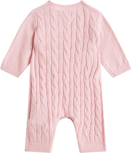Combinaison bébé Tommy Hilfiger rose pour sorties en poussette 3 mois