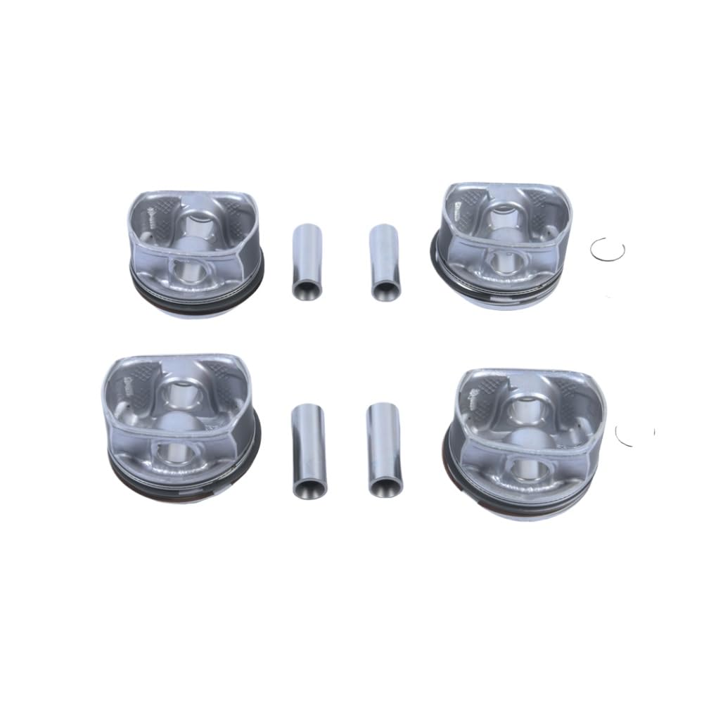 Kit pistone e fasce elastiche da 76,5 mm compatibile con 1.4 TSI BLG BMY 2011–2016 E03C107065 EA111