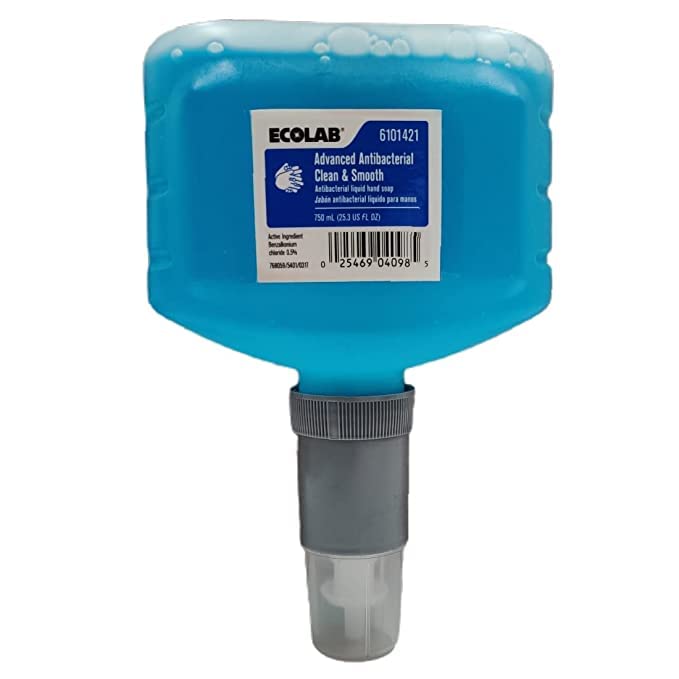 Ecolab Advanced Clean & Smooth Soap, 6101421, 6 Bottles of 750ML image 2