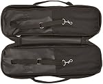 OnStage DSB6500 Two-Pocket Drum Stick Bag, Black