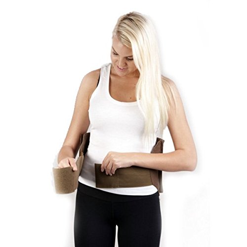 MYSA FASCIA LOMBARE RISCALDABILE HOT ERGONOPAD. CORRETTORE PER TAPPETINI CINTOLA RISCALDABILE MAL DI SCHIENA/CORRETTORE POSTURALE CALDO/FREDDO PER TRAUMI : 4 PRODOTTI IN UNO! + AUDIO/TUTORIAL