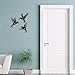 NeVka Wall Decor Hummingbird Metal Wall Art Bird Three Pieces Flying Birds For Living Room Bedroom Modern Metal Decor Art