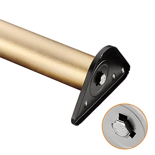 Pied de support réglable en aluminium pour table basse et bar