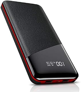 Todamay Power Bank 25000mAh-High Capacity Portable Charger with LCD Digital Display, 2 USB