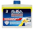 Finish Curalavastoviglie, Additivo Lavastoviglie, 1 Prodotto per Pulizia Lavastoviglie da 250 ml, Cura Lavastoviglie al Limone